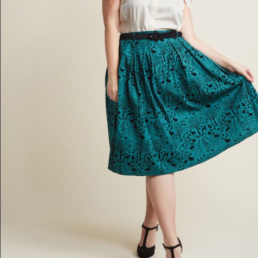 NWT Hell Bunny (Modcloth) Storybook Shadows Skirt